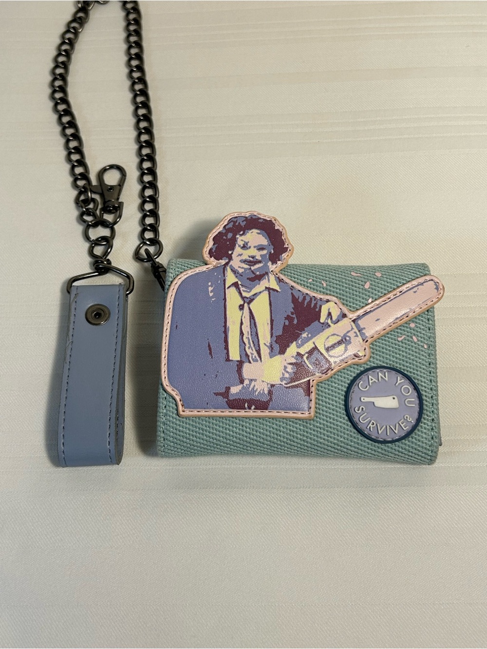 Texas Chainsaw Massacre, wallet w/chain